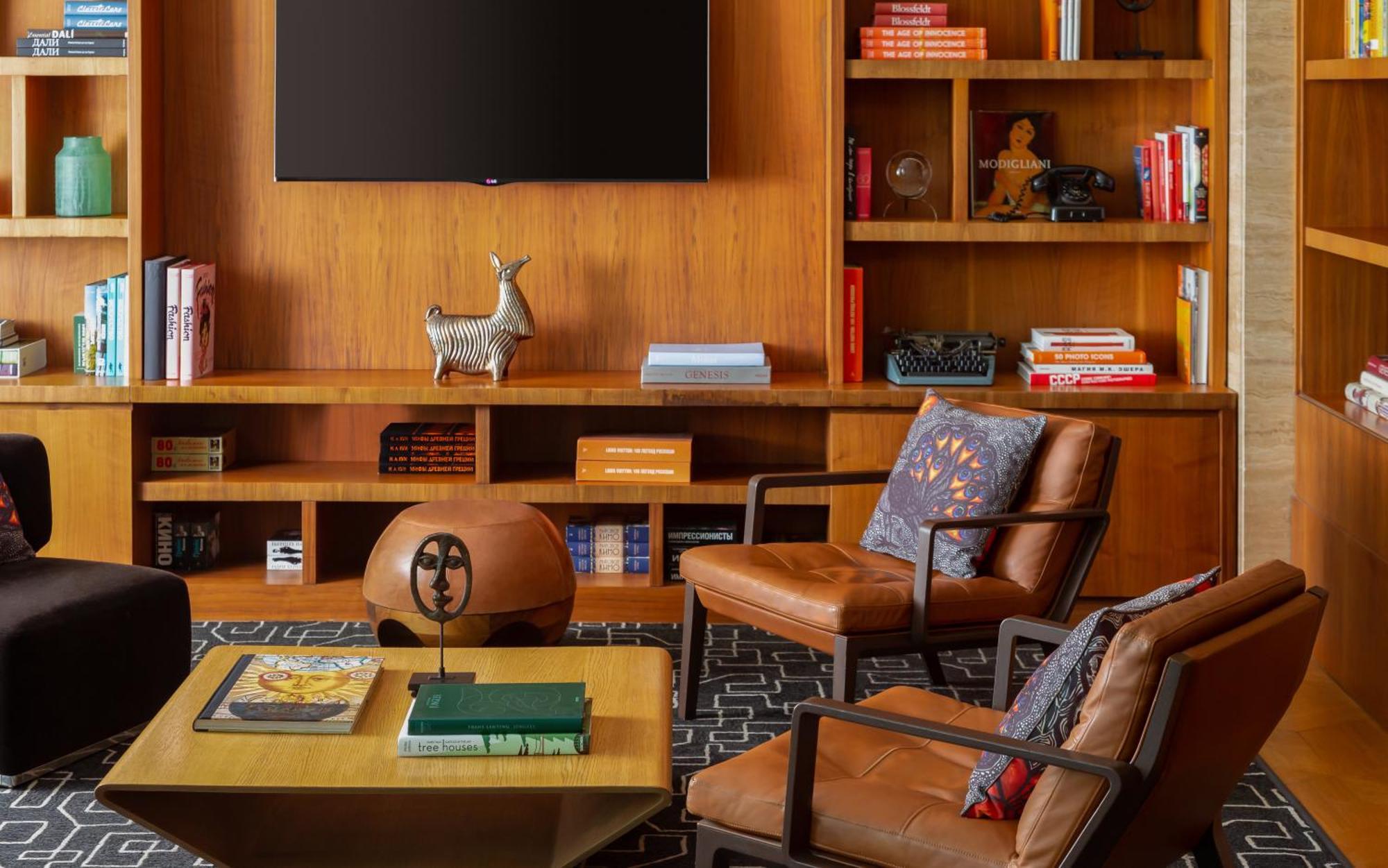 Sheraton Baku Intourist Eksteriør billede The Library at The Westin
